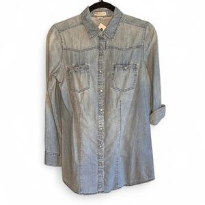 Hannah Light Blue Denim Shirt